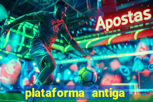 plataforma antiga de jogos